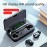 Smart Wireless Binaural Earphone Charging Bin Large Capacity Battery Long Life In-ear Earbuds LED Power Display With Microphone Wireless Headset Compatible All Mobile Phones Suitable for Students Men Women Birthday Gifts
